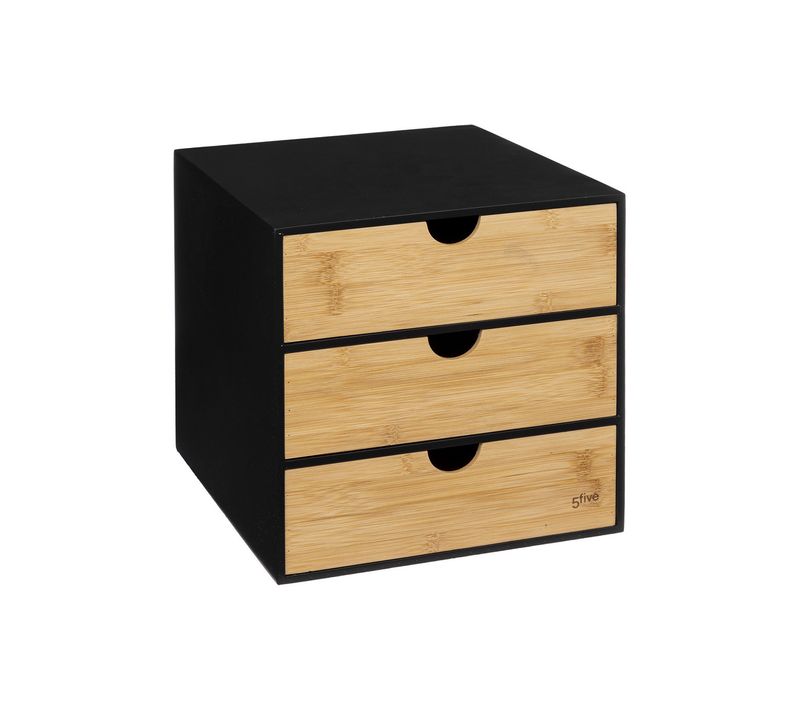 Organiseur De Bureau Boite De Rangement Vertical 3 Tiroirs Modèle Bava