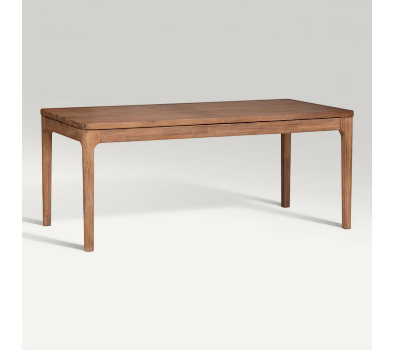 Table De Repas Extensible "sabor" 180-260cm Beige