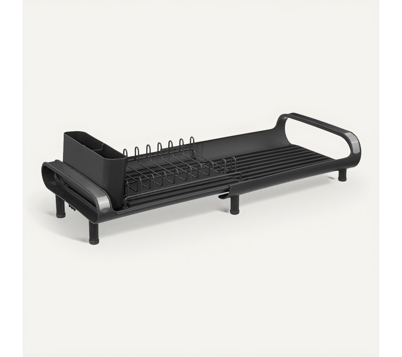 Égouttoir à Vaisselle Gain De Place Compact Et Extensible