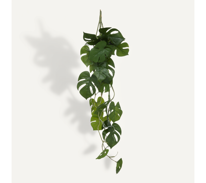 Plante Tombante Artificiel Monstera H 85 Cm