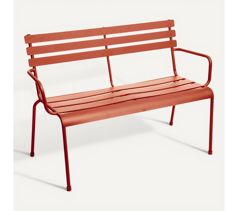 Banc De Jardin "greensboro" Ambre En Acier Traité époxy