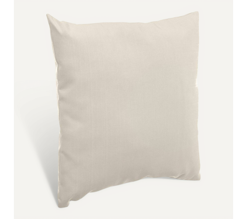 Coussin Déco D'extérieur "korai" Blé 40x40cm En Polyester