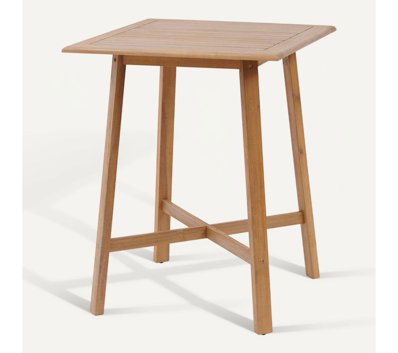 Table Haute De Jardin "tiwi" 4 Places En Acacia