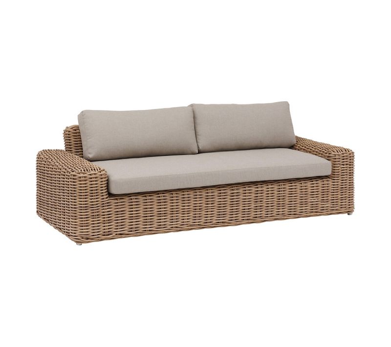 Canapé De Salon De Jardin Savinia Coloris Tahini Hespéride