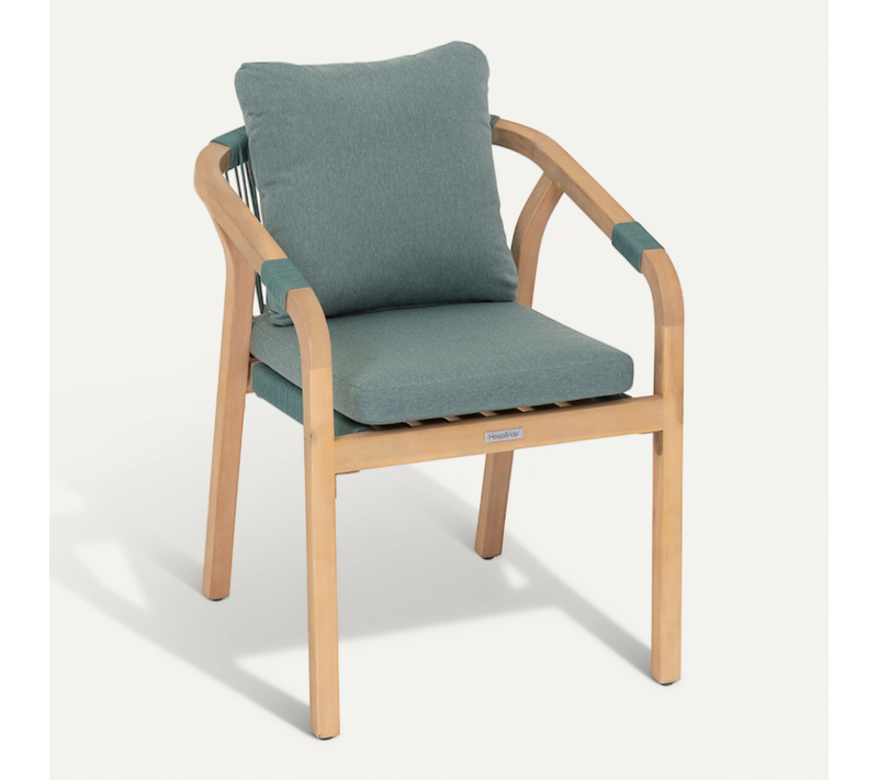 Fauteuil De Jardin Papouasie Acacia Vert Olive Hespéride