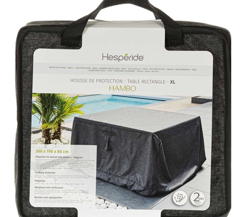 Housse De Protection Pour Table Rectangulaire XL Hambo Hespéride