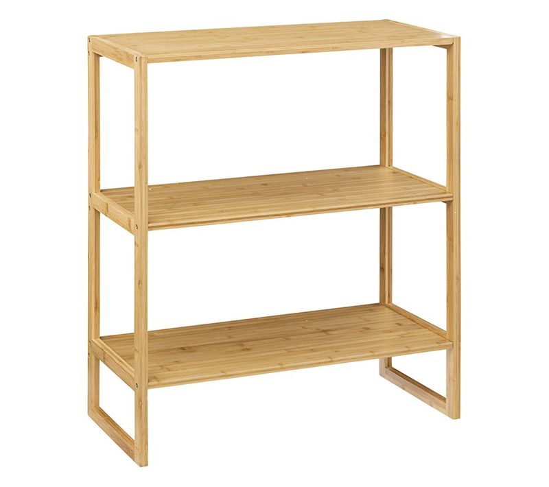 Etagère 2 Niveaux Bambou 70x33,5 Lab'n Modul 5five