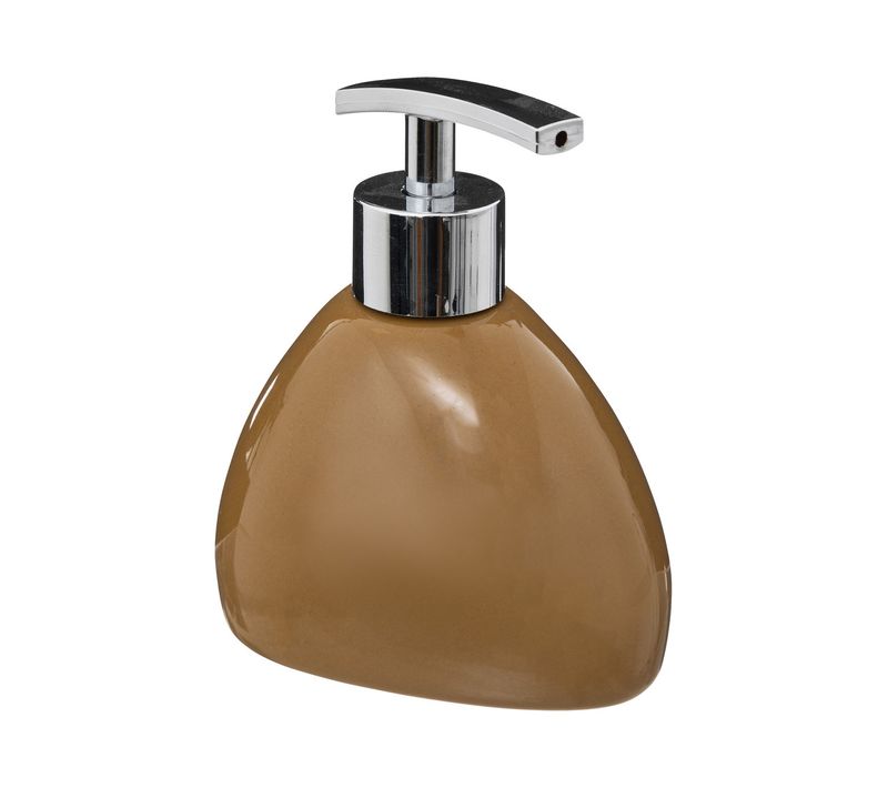 Distributeur à Savon Ou Lotion En Céramique Marron Malt 250 Ml