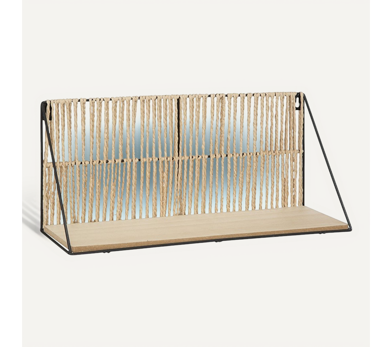 Etagère Murale Corde Et Métal Cosy Atmosphera