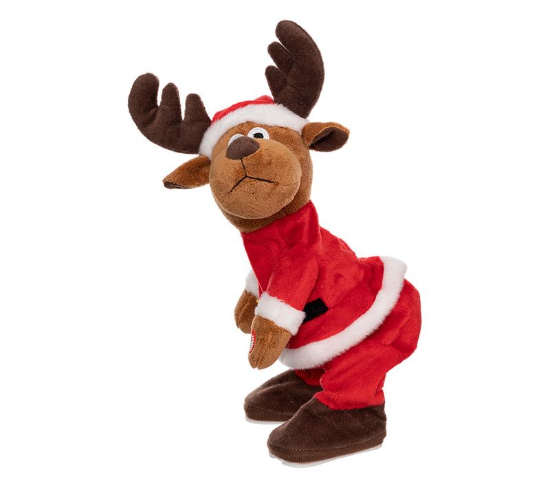 Peluche Renne De Noël Qui Danse Animé Musical