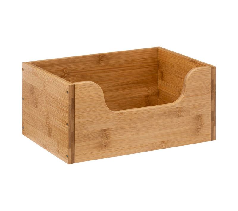 Panier Empilable Petit Modèle Bambou