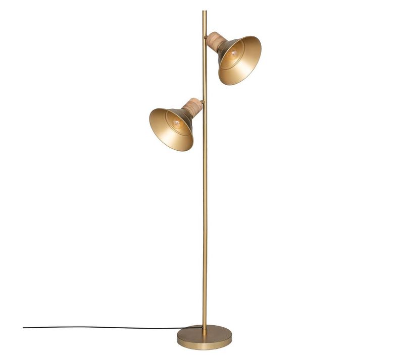 Lampadaire Métal Et Bois Bota H151