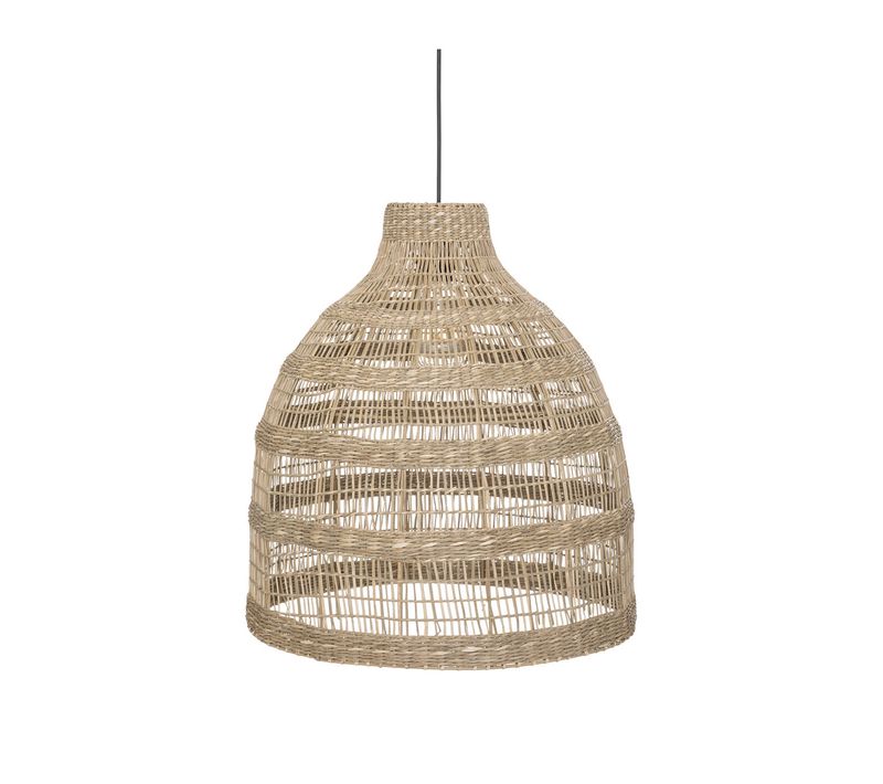 Luminaire Suspension En Rotin Et Osier D 45 Cm