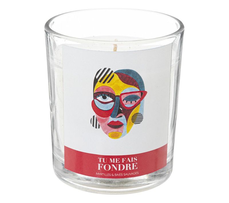 Bougie Parfumée "jomy" 200g Myrtilles et Baies