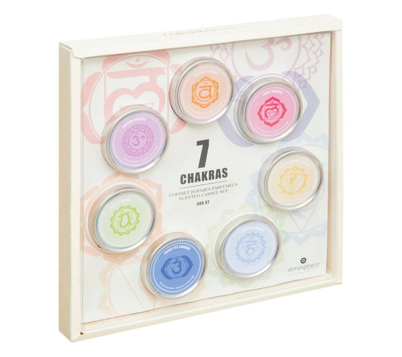Coffret 7 Bougies Chakra 48 G