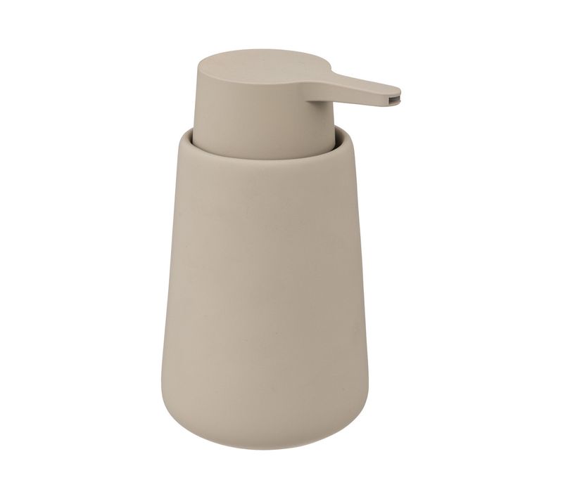 Distributeur à Savon Ou Lotion En Céramique Beige Lin 250 Ml