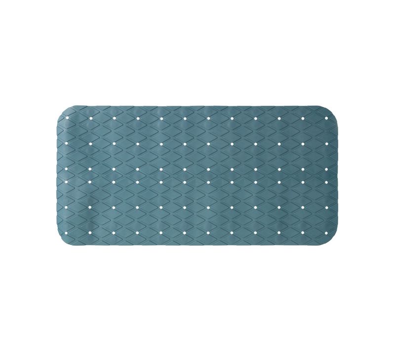 Tapis Fond De Baignoire Anti-dérapant Bleu Pétrole  70 X 35 Cm