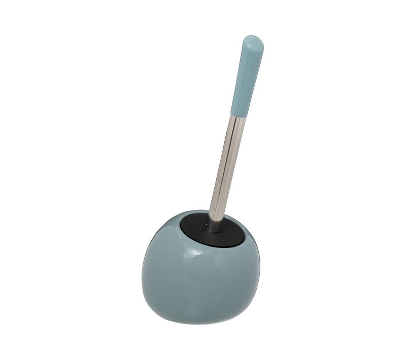 Brosse Wc Avec Support En Céramique Bleu Artic