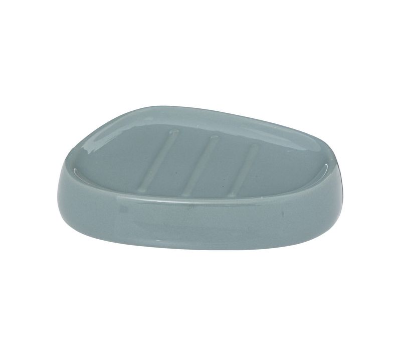 Porte-savon Bleu Artic En Céramique