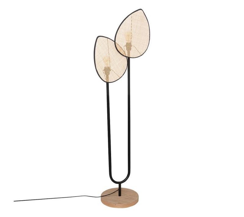 Lampadaire Arc Delia Naturel H149,5