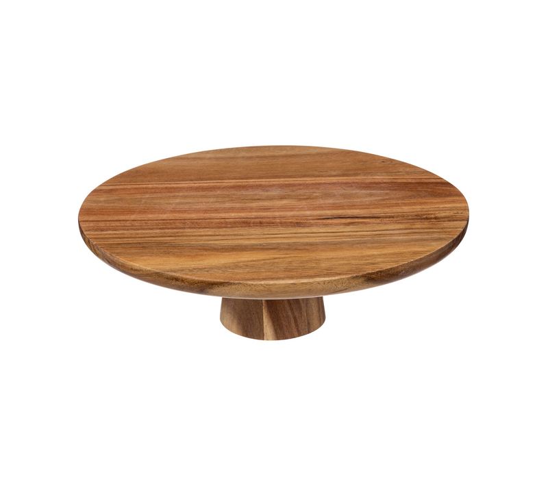 Présentoir à Gâteau En Bois D 28 Cm