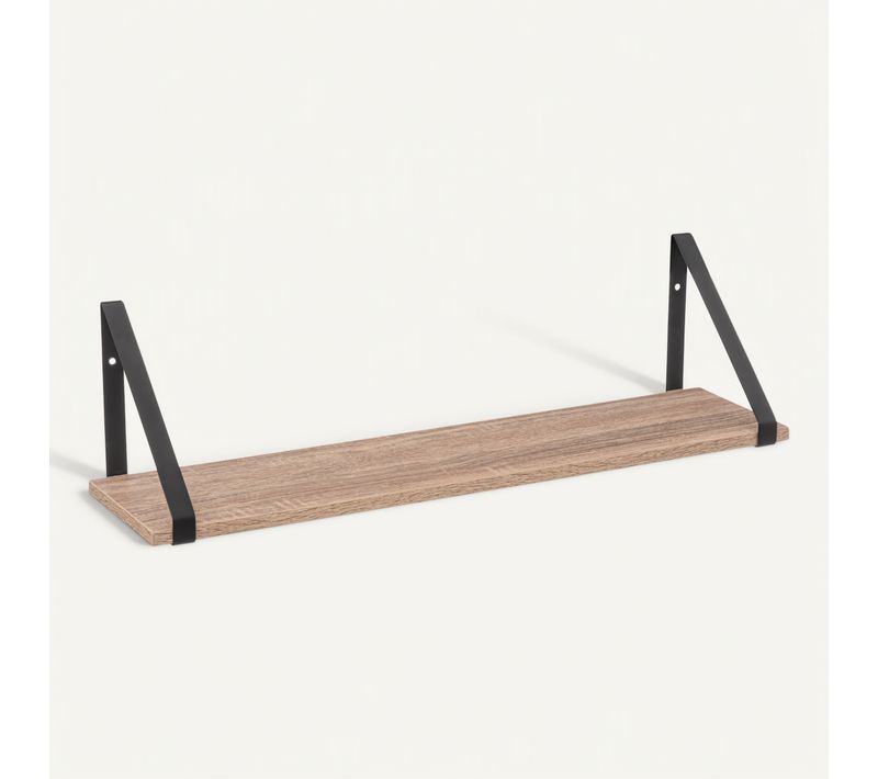 Etagère 58 cm ALIAJ Naturel / Noir