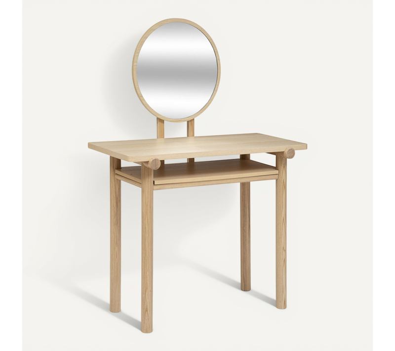 Coiffeuse Arden En Placage Frêne L128,5cm