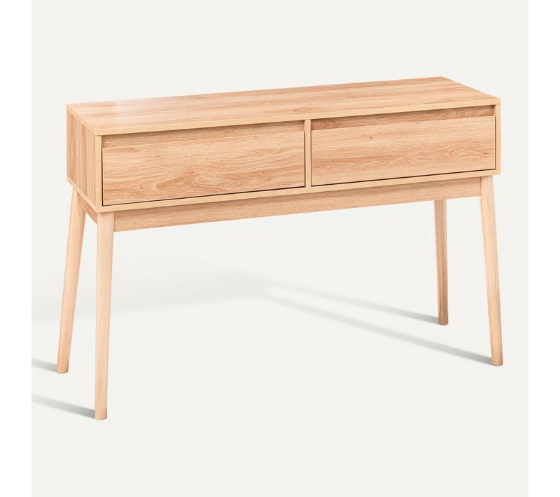 Console 2 Tiroirs Abana Naturel 5five