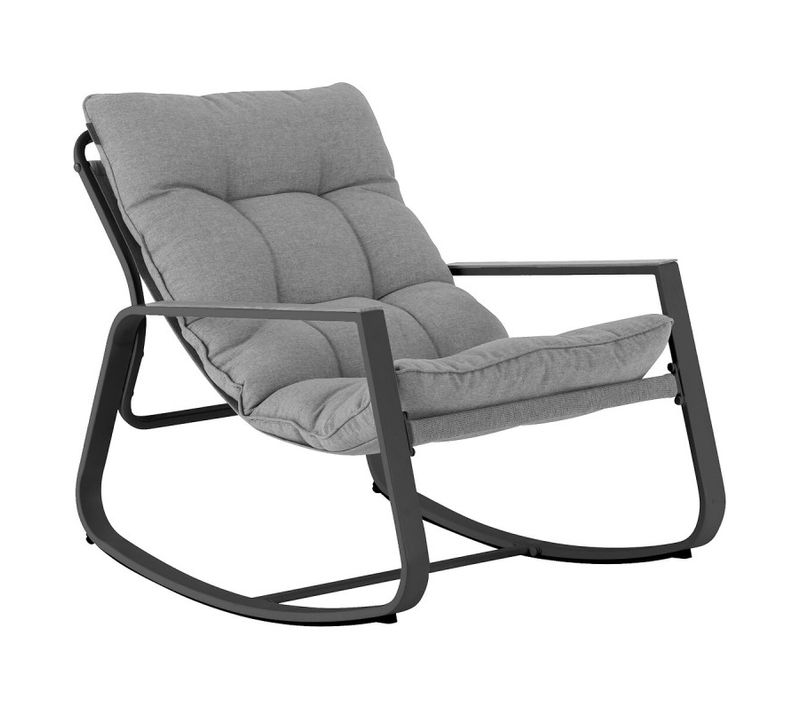 Fauteuil À Bascule Felinio Gris Hespéride