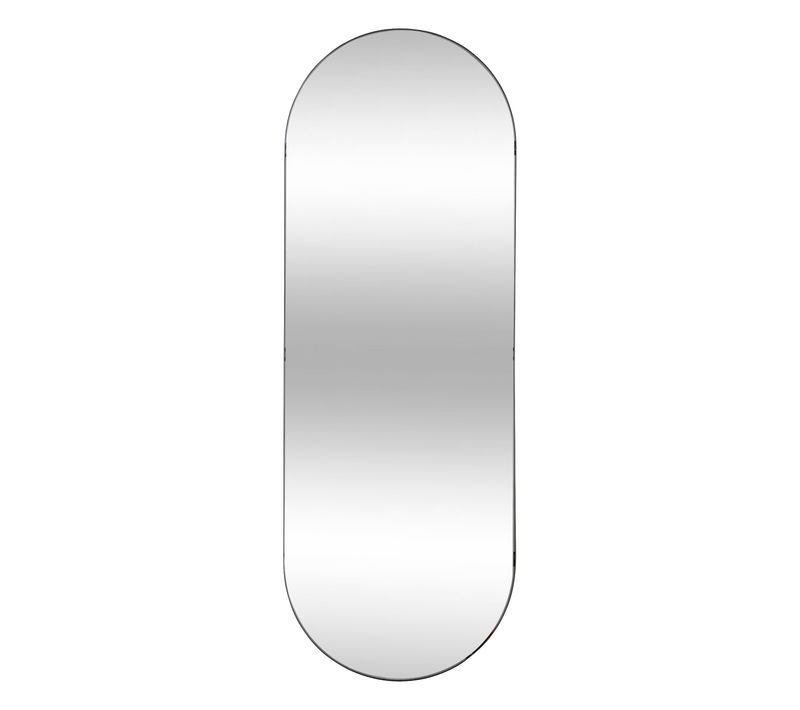 Miroir Ovale H. 112 Cm Selena Noir