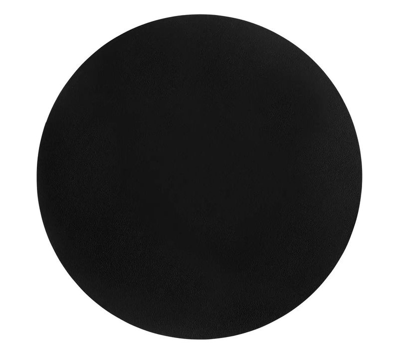 Set De Table Rond "tenor" 38cm Noir