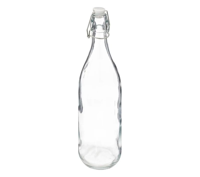 Bouteille En Verre "limonade" 1l Transparent