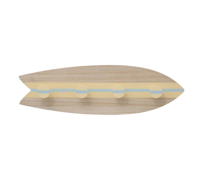 Patère Enfant "rhon" 4 Crochets Beige