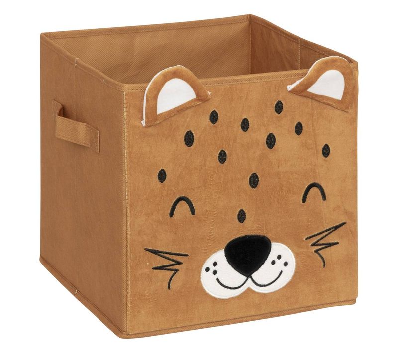 Bac De Rangement Joey Velours 29x29cm