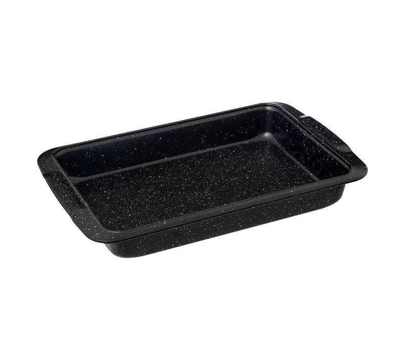 Plat Rectangle 39x25cm Acier "caractère"