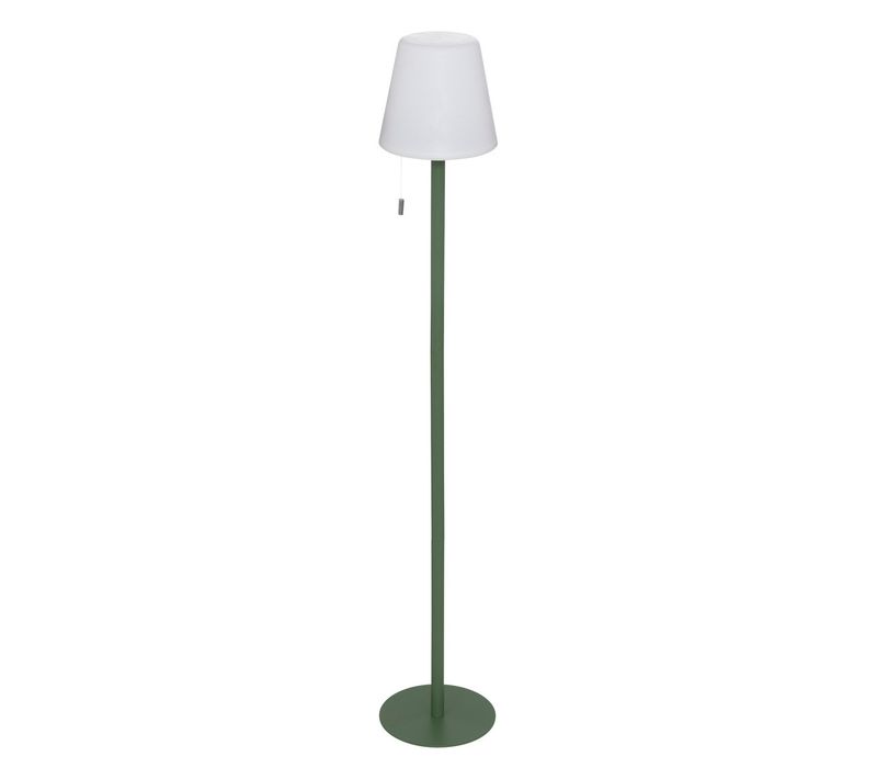 Lampadaire D'extérieur LED Rechargeable USB Base Acier Vert D 18 X L 105.5 Cm
