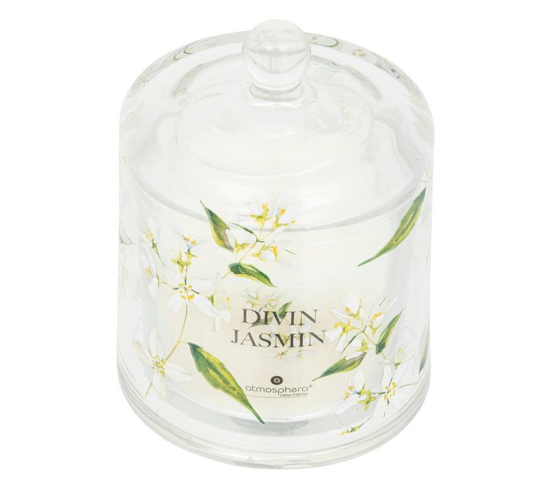 Bougie Parfumée Cloche "oudy" 240g Divin Jasmin