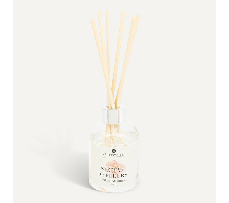Diffuseur De Parfum Oudy 100ml Verre Nectar De Fleurs