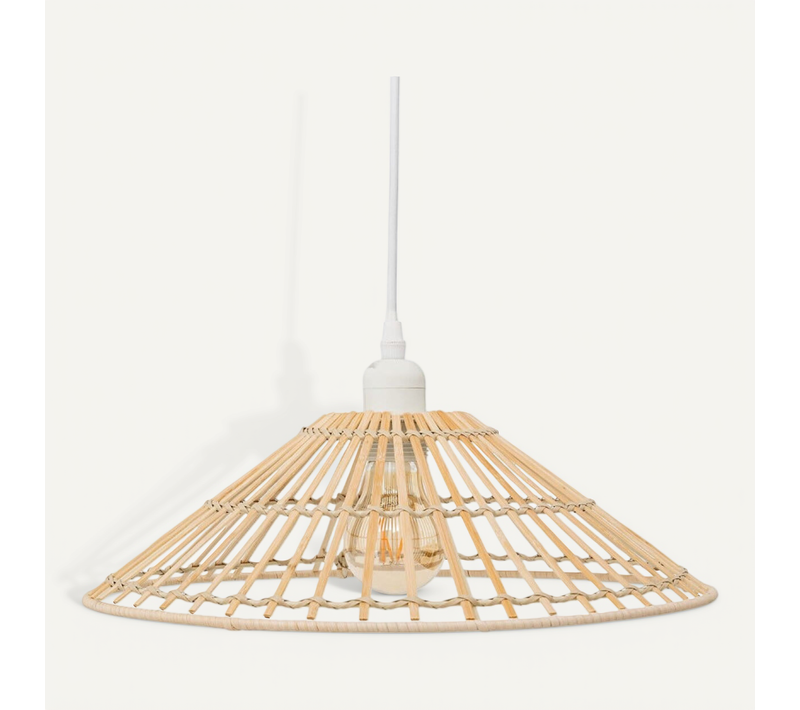 Luminaire Suspension En Bambou D 36 Cm