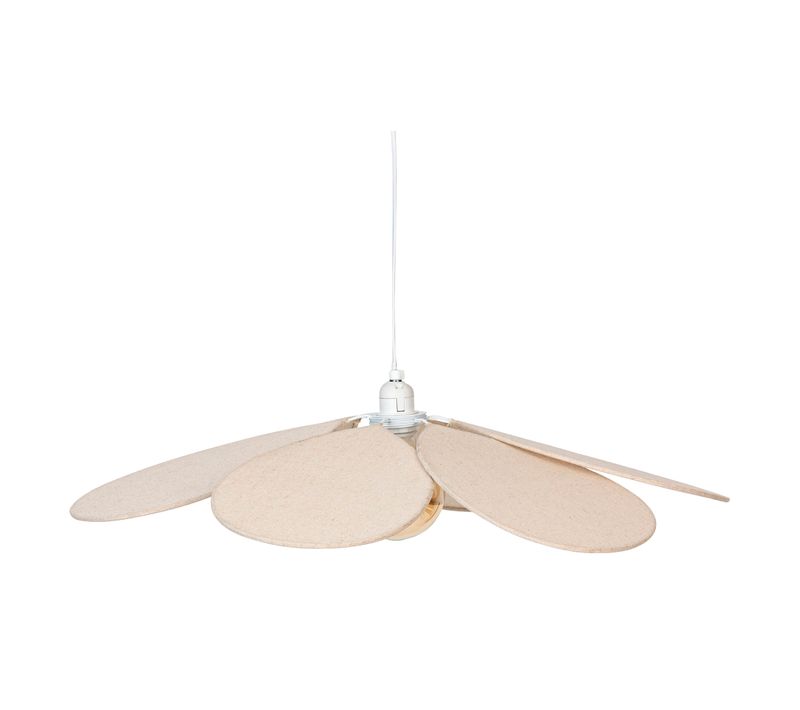 Suspension pétale D. 72 cm NAYA Beige