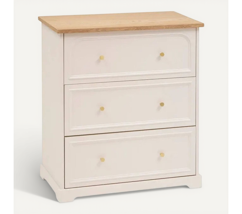 Commode 3 Tiroirs Mohea Ivoire Atmosphera