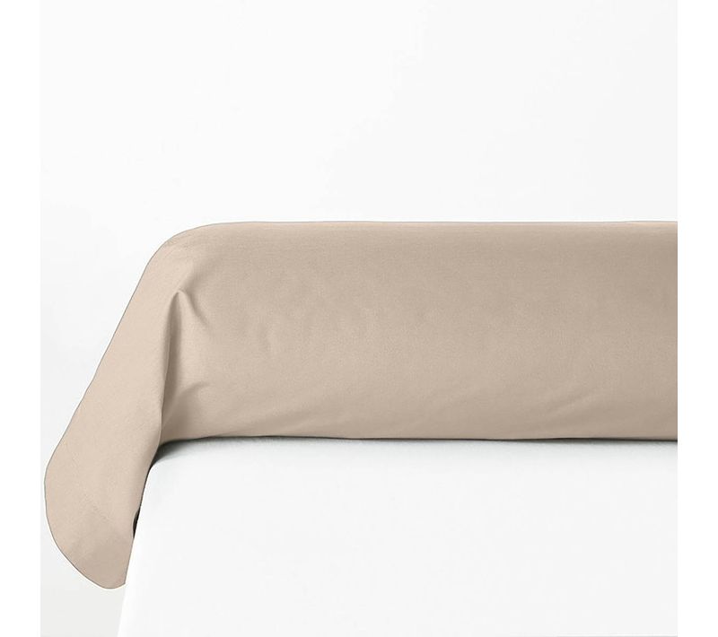 Taie De Traversin "carina" 85x185cm Beige Lin