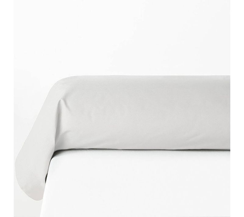 Taie De Traversin "carina" 85x185cm Blanc