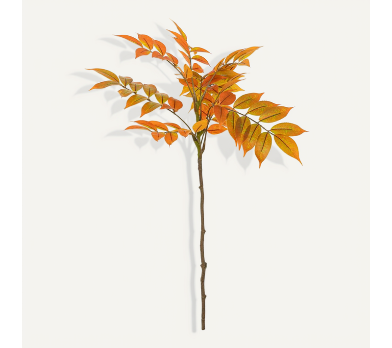 Tige Artificielle James Orange H70cm