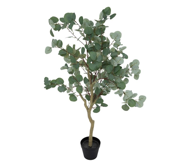 Plante Artificielle Eucalyptus En Pot H 127 Cm