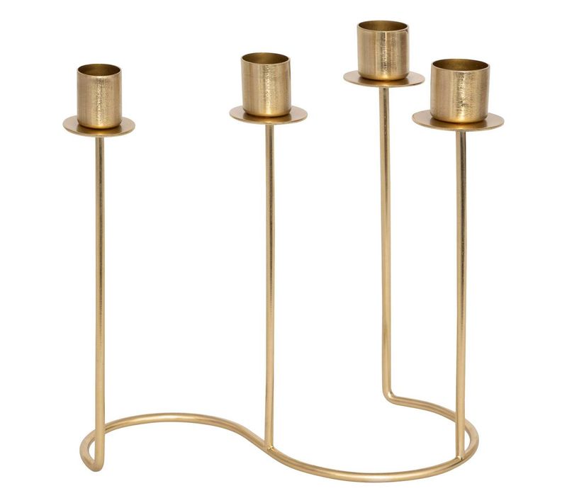 Chandelier Margy Métal Doré H23cm