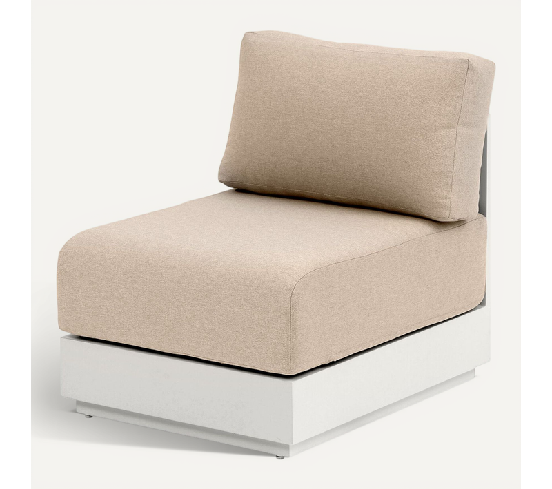 Chauffeuse De Jardin En Aluminium Allure - Avoine