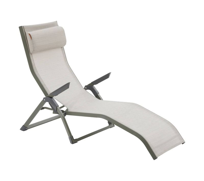 Transat "decima" Vert et Vert Laurier Aluminium Et Texaline