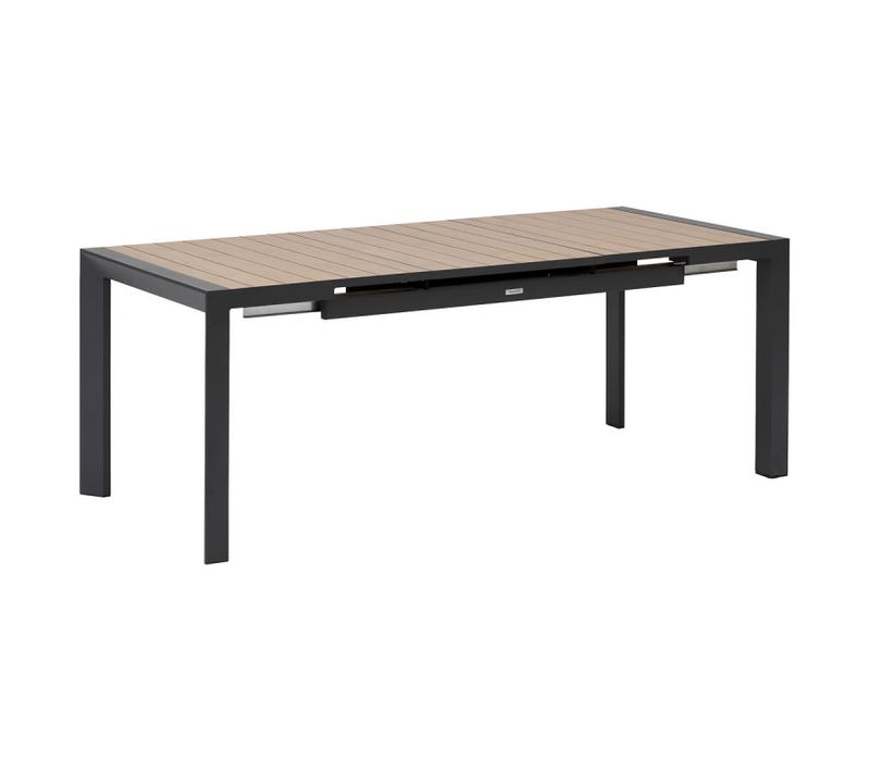 Table De Jardin Extensible 8p. Evasion Honey Et Graphite