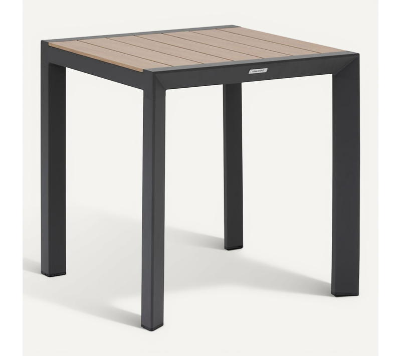 Table Fixe Carrée 2p Evasion Honey/graphite